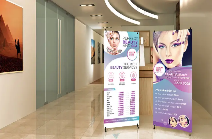 Vì Sao Nên Chọn Standee Chữ X Cường Lực Khi Trưng Bày Sự Kiện