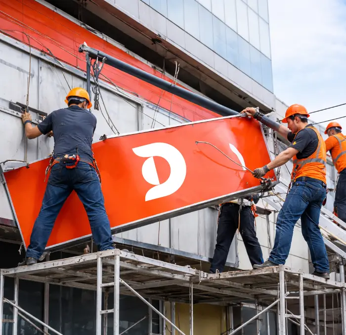 Tháo Dỡ Và Lắp Đặt Bảng Hiệu Tại TP.HCM