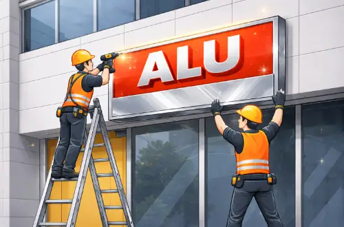 Lắp Đặt Bảng Hiệu Mới