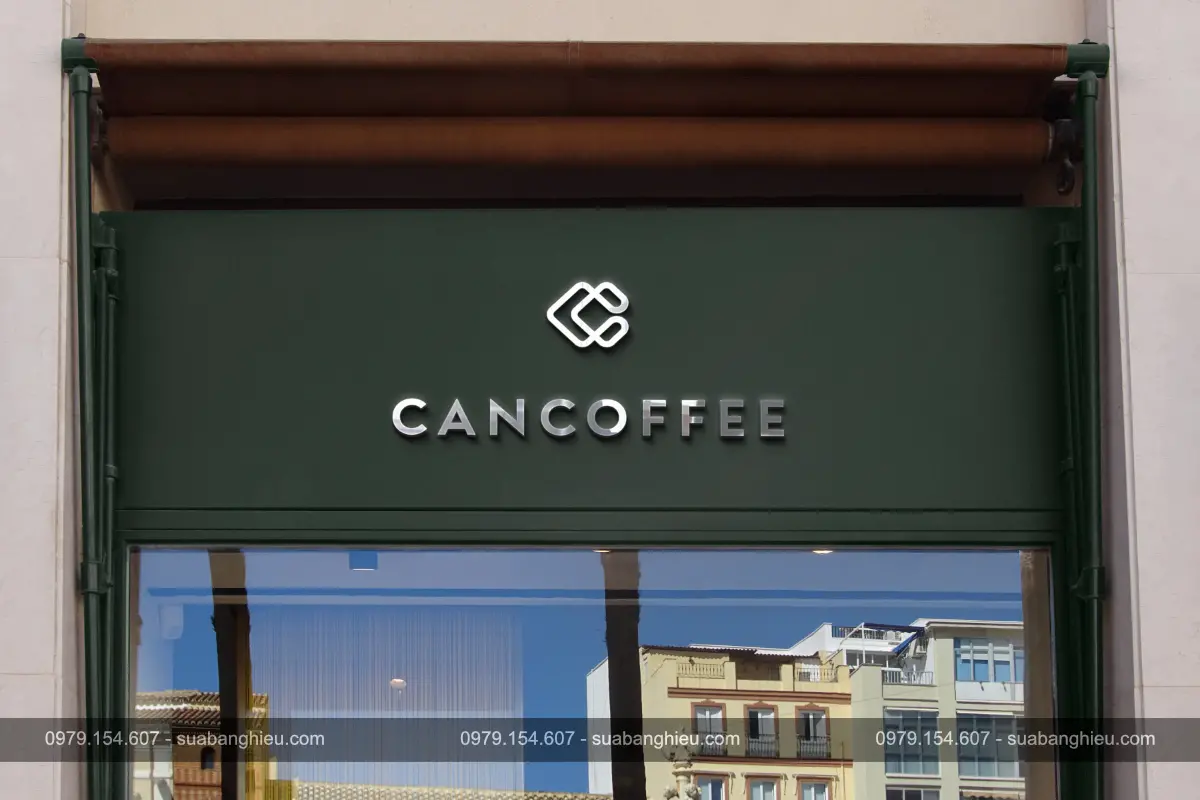 Bảng Hiệu Quán Cà Phê CanCoffee