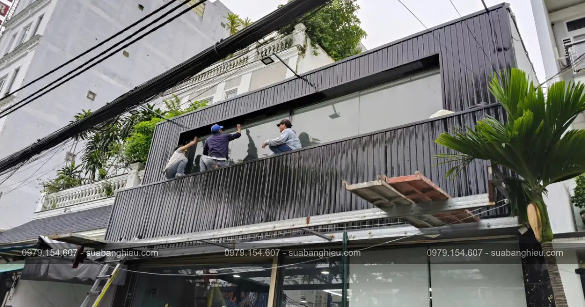 Bảng Hiệu Meca Chữ Nổi Sáng Đèn A3 Billiards Đồng Đen