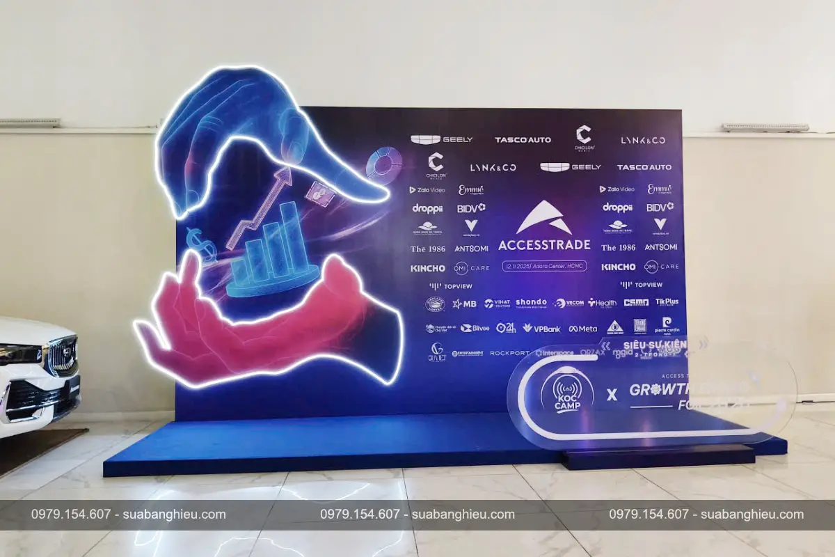 Backdrop Giới Thiệu Các Nhà Tài Trợ Tại Sự Kiện Access The Future Growth Engine For 2026