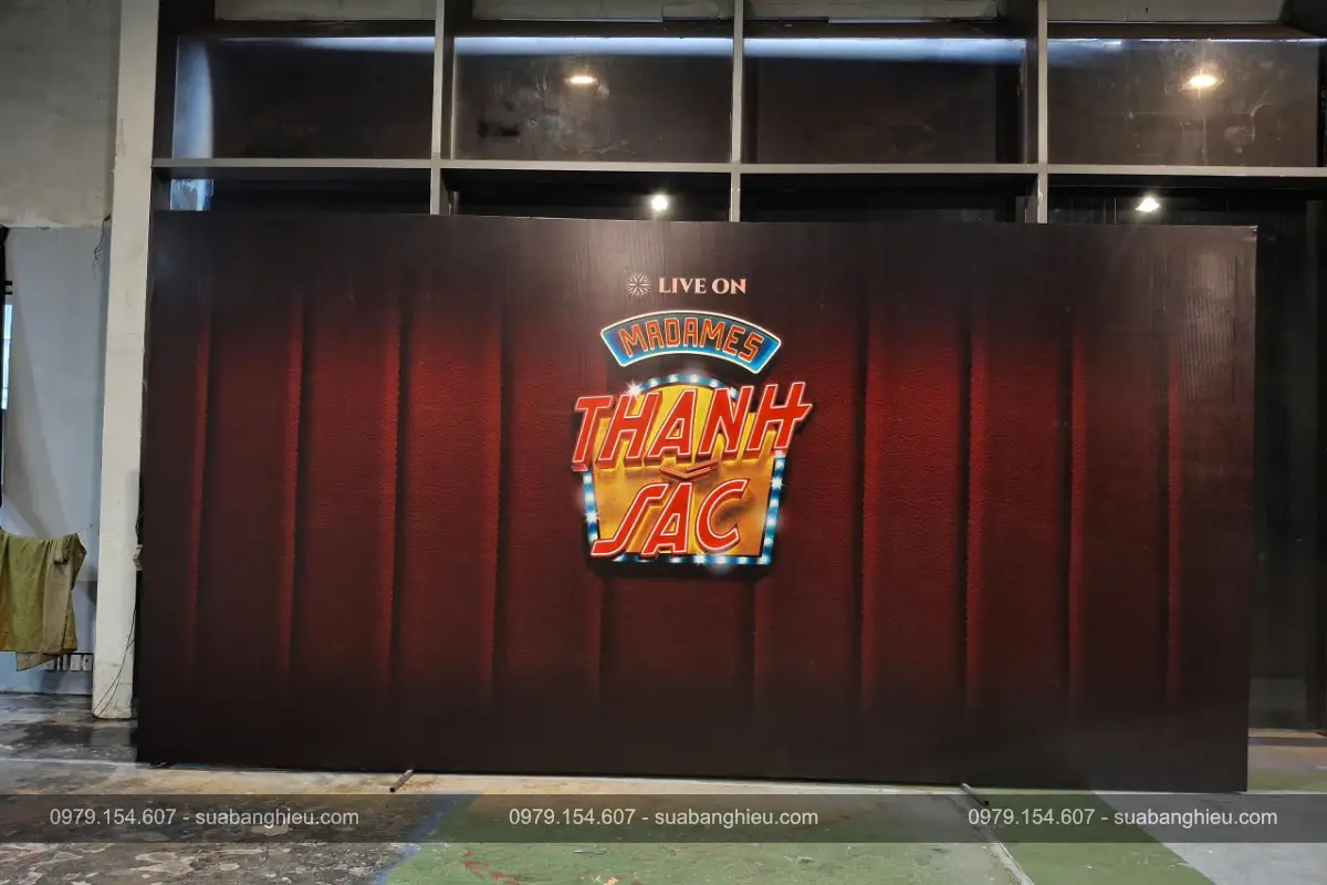 Backdrop Hiflex Sự Kiện Phim Madames Thanh Sắc