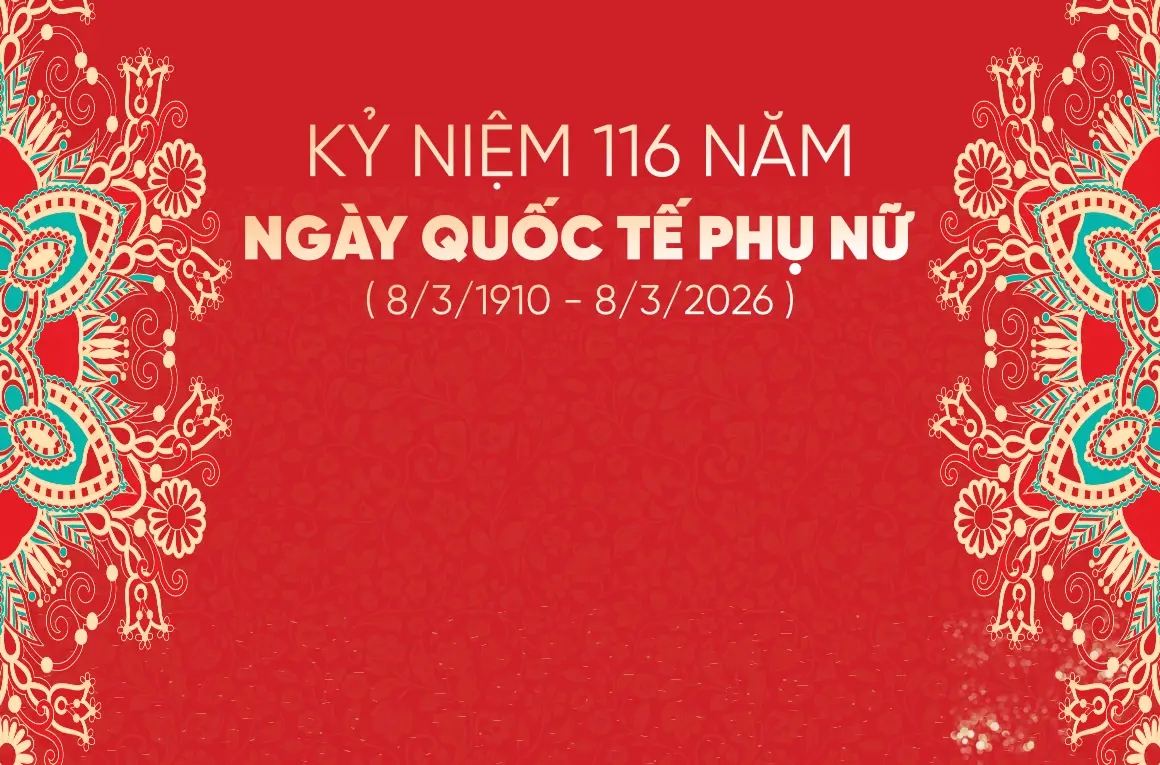 Mẫu Backdrop Hiflex Ngày Quốc Tế Phụ Nữ 8/3 H61