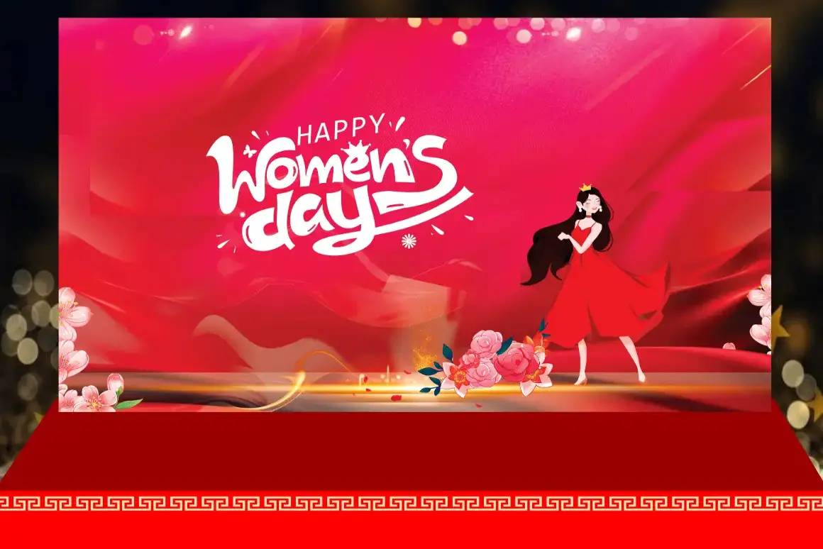 Mẫu Backdrop Hiflex Ngày Quốc Tế Phụ Nữ 8/3 H62