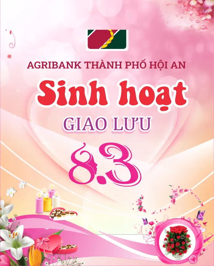 Mẫu Backdrop Hiflex Ngày Quốc Tế Phụ Nữ 8/3 HQN143