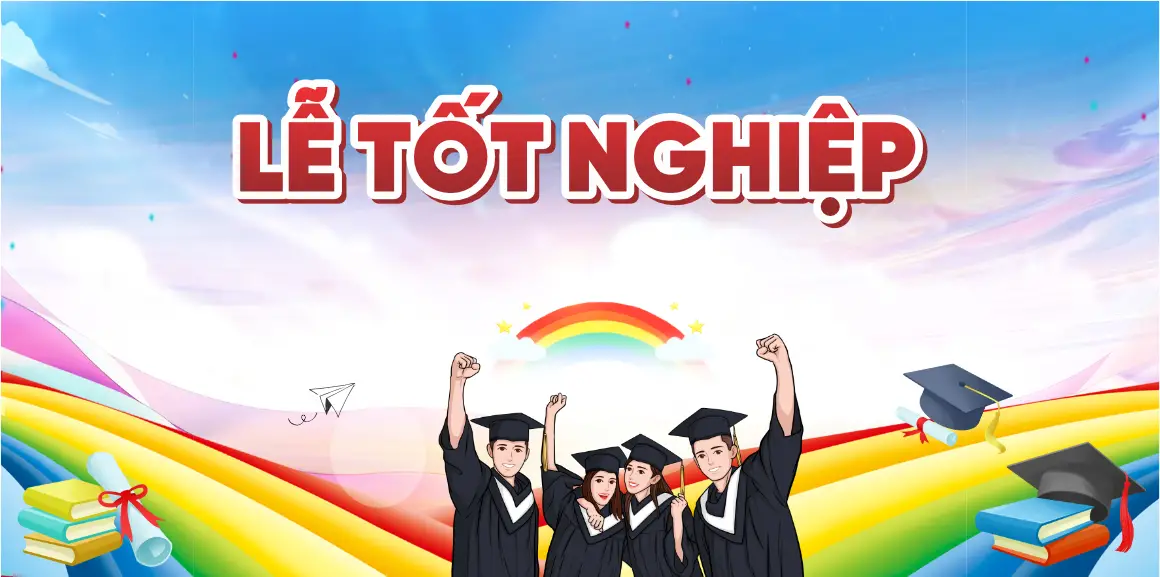 Mẫu Backdrop Hiflex Lễ Tốt Nghiệp, Tổng Kết Năm Học H53