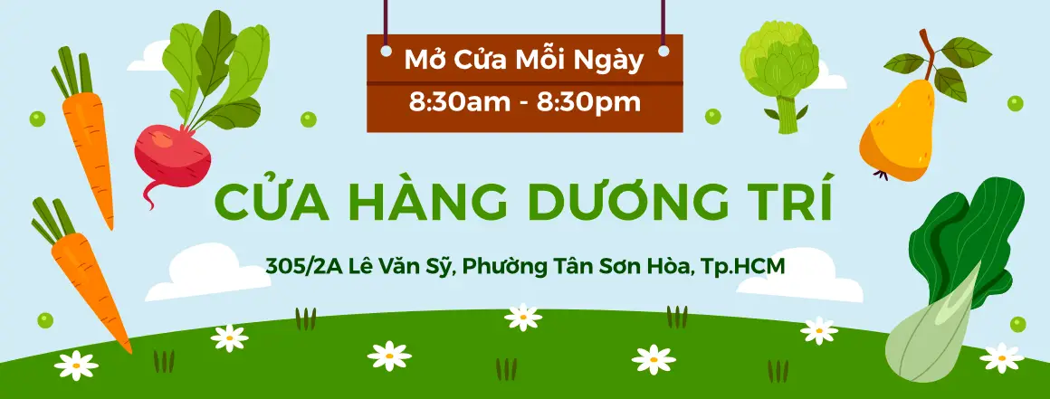 Mẫu Thiết Kế Bảng Hiệu Đèn LED Cửa Hàng Rau Củ Quả MAGR10148305