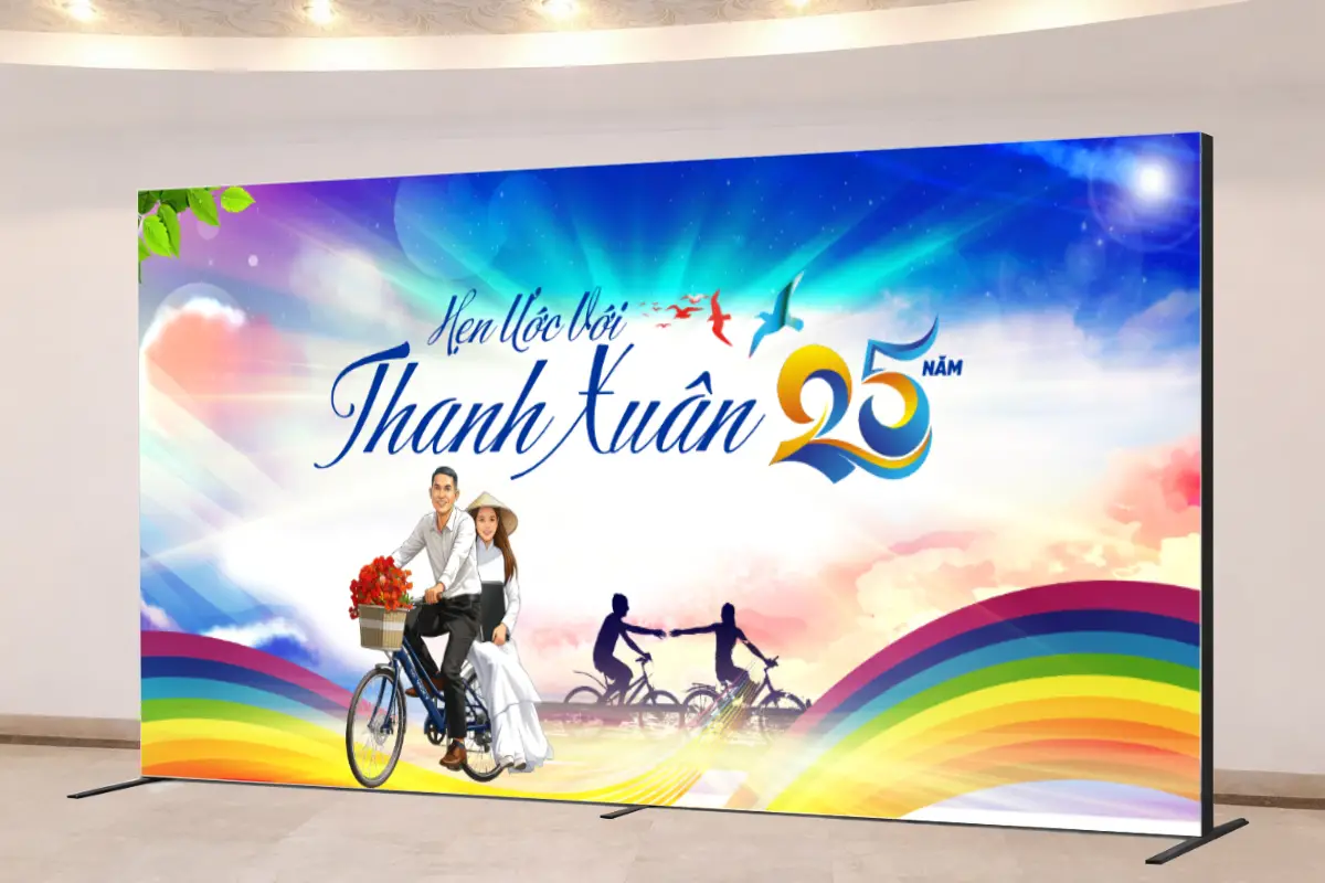 Mẫu Thiết Kế Backdrop Họp Lớp SCLCLRH21